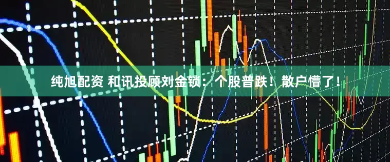 纯旭配资 和讯投顾刘金锁：个股普跌！散户懵了！