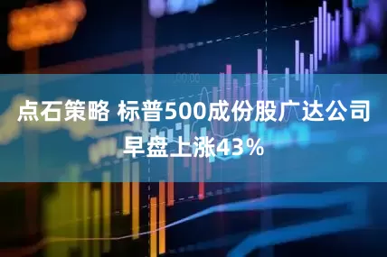 点石策略 标普500成份股广达公司早盘上涨43%